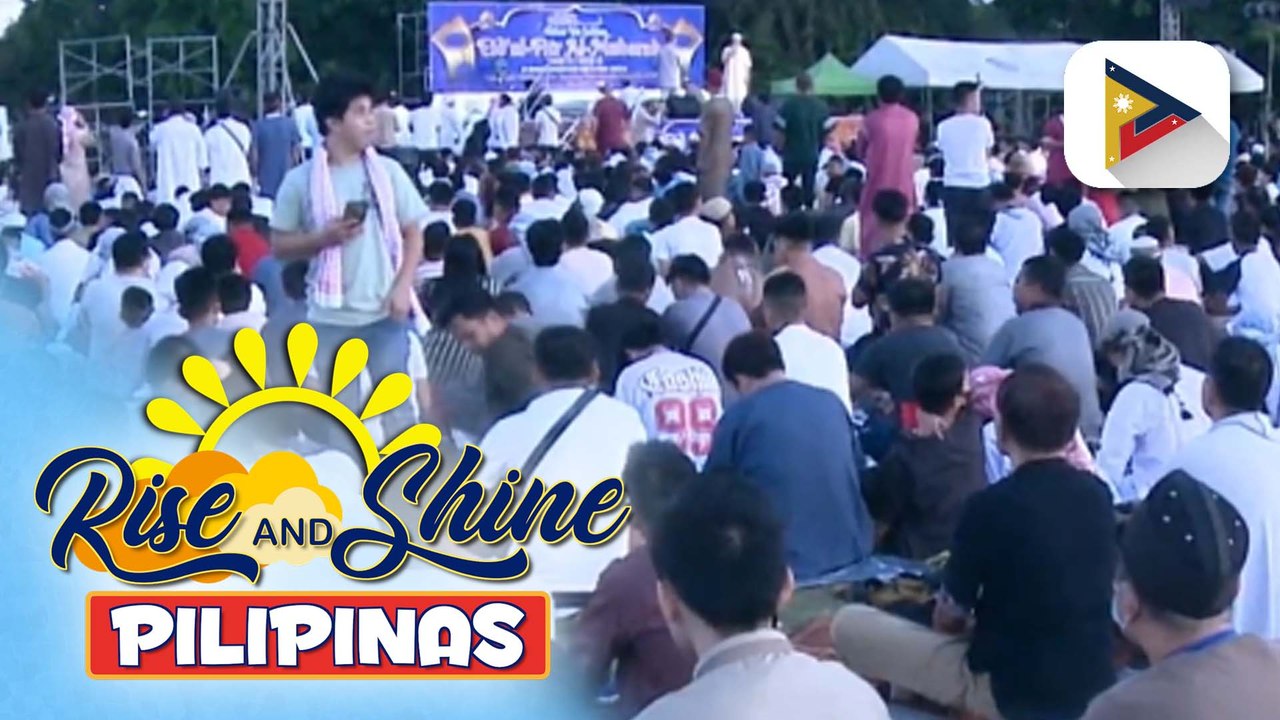 Mga Muslim, nagtipon sa Quirino Grandstand para sa selebrasyon ng Eid’l Fitr