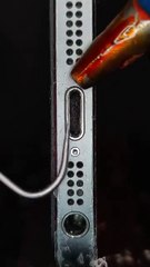 Cleaning_iPhone_Charging_Port_with_hot_Glue⚠️_#asmr_#satisfying_#cleaning_#waitforit