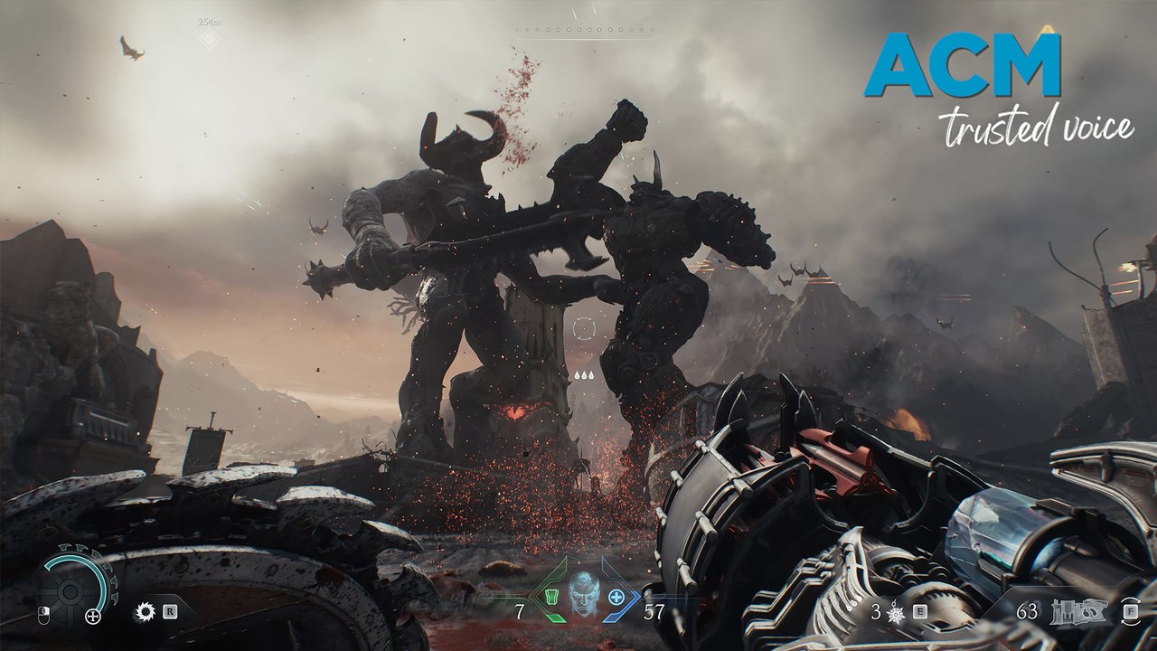 DOOM: The Dark Ages exclusive gameplay