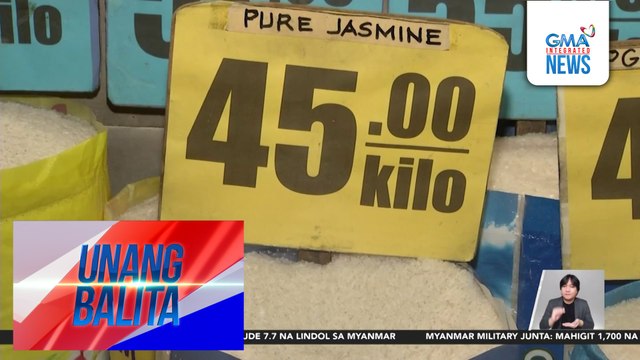 Maximum suggested retail price na P45/kg sa imported na bigas, mabibili sa Blumentritt Market | Unang Balita