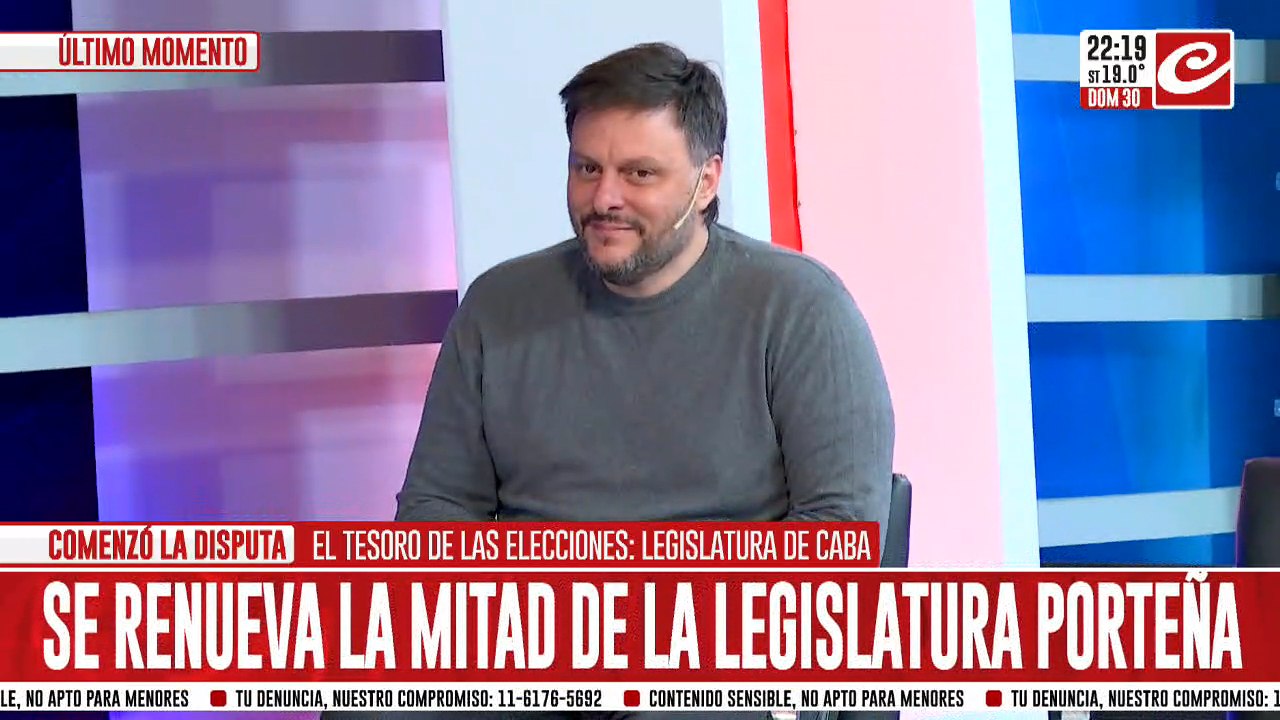 Leandro Santoro: "Hay empresas tercerizadas que brindan servicio y no tienen control de la ciudad"