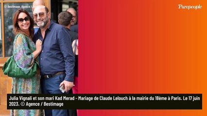 Kad Merad heureux de vivre en Bourgogne avec sa femme Julia Vignali : "Je suis désolé de vous le dire mais à Paris..."