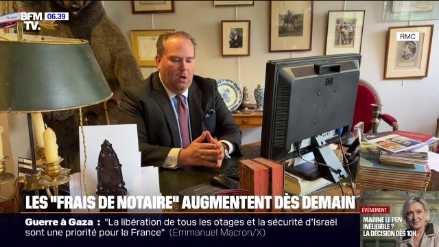 Les frais de notaires vont augmenter à partir du mardi 1er avril