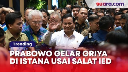 Prabowo Gelar Griya di Istana Usai Salat Ied: Mantan Presiden dan Wapres Diundang, Warga Boleh Ikut
