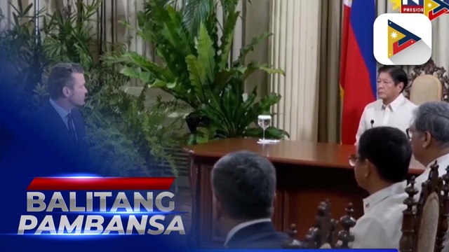 Alyansa ng Pilipinas sa U.S., nananatiling matatag kasabay ng pagbisita ni U.S. Defense Sec. Hegseth ayon sa DND