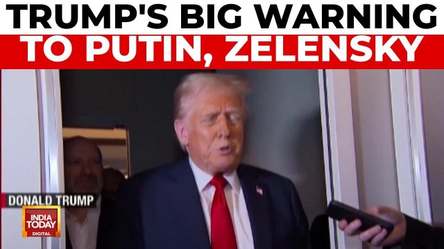 Trump warns Putin and Zelenskyy amid Russia-Ukraine ceasefire tensions