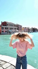 Η Κλέλια Ανδριολάτου στην Βενετία