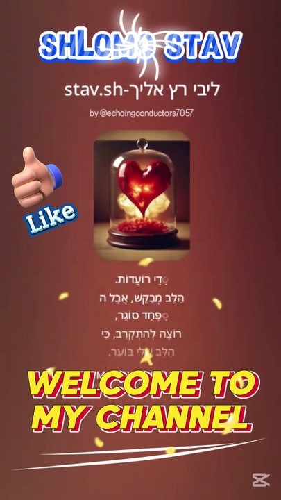 ליבי רץ אליך-stav.sh