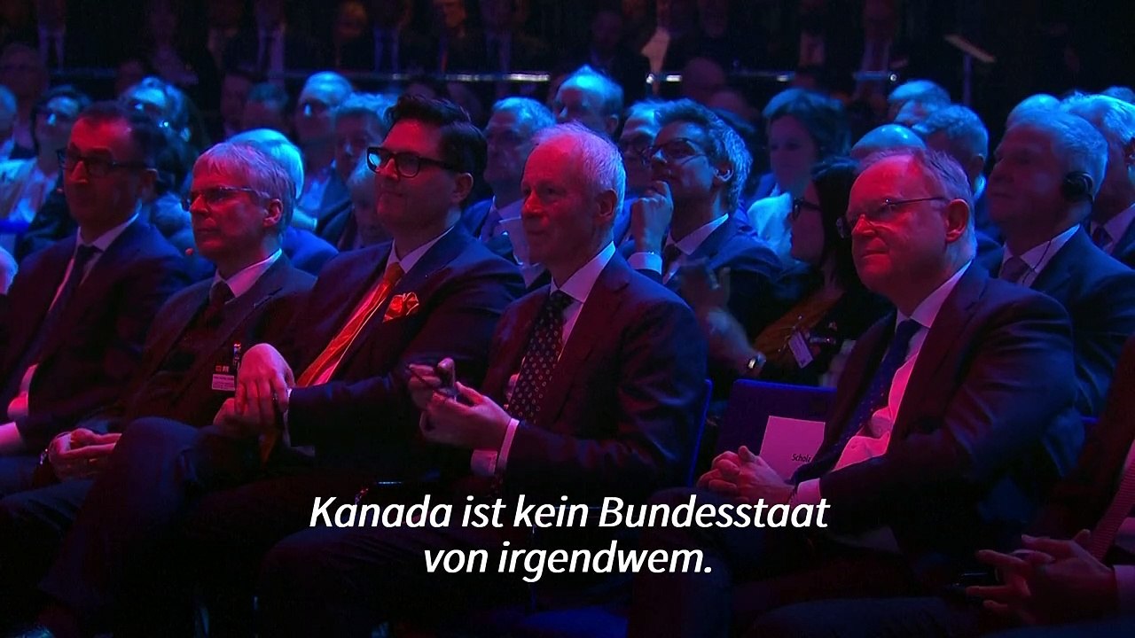 Nach Verbalattacken von Trump: Scholz bekundet Kanada Solidarität