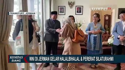 Momen KJRI Frankfurt Jerman Gelar Halalbihalal Idulfitri Bersama Masyarakat dan Diaspora Indonesia