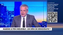 Le billet d'humeur de Romain Desarbres : «Marine Le Pen inéligible : un déni de démocratie ?»