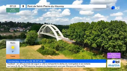 31/03/2025 - ici matin par ici Normandie (Seine-Maritime - Eure) en vidéo