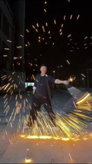 When Nunchaku Meets Intangible Cultural Heritage: The Fireworks of Molten Iron