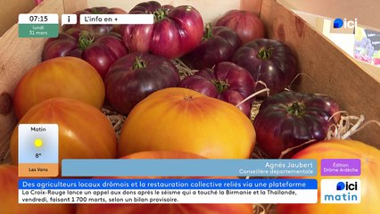 31/03/2025 - ici matin par ici Drôme Ardèche en vidéo