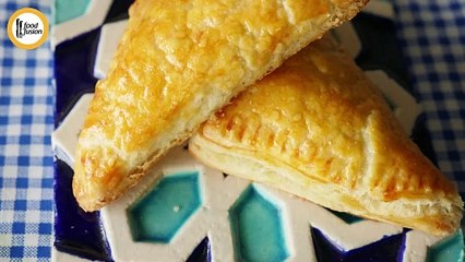 Egg & Cheese (Patties) Puff Triangles Recipe By Food Fusion