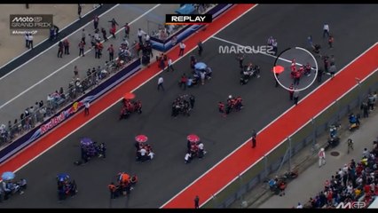 Marc Márquez admite que echó a correr como táctica