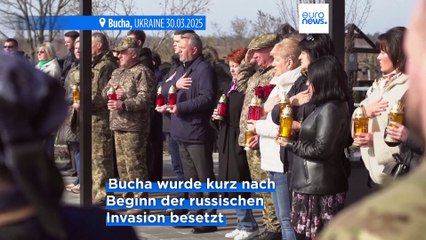 3. Jahrestag der Befreiung Butschas von Russland: "Ich habe so viele Männer begraben."