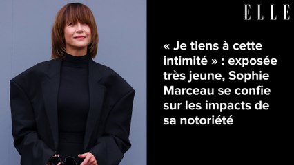 « Je tiens à cette intimité » : exposée très jeune, Sophie Marceau se confie sur les impacts de sa notoriété