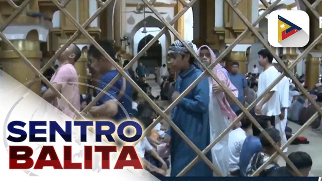 Eid’l Fitr o ang pagtatapos ng Ramadan ng ating mga kapatid na Muslim, ipinagdiriwang ngayong araw