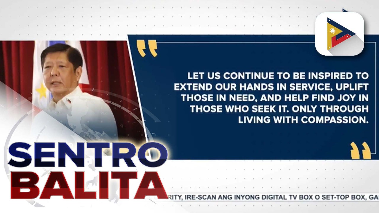 PBBM, nanawagan ng malasakit at pagtulong sa kapwa sa pagdiriwang ngayong araw ng Eid'l Fitr