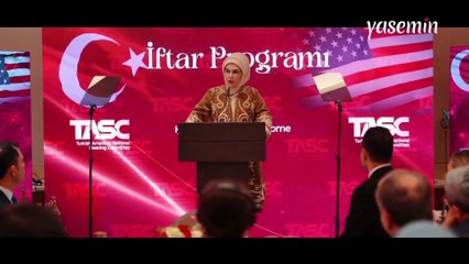 Emine Erdoğan'nın ABD'deki programlarına ilişkin paylaşımı