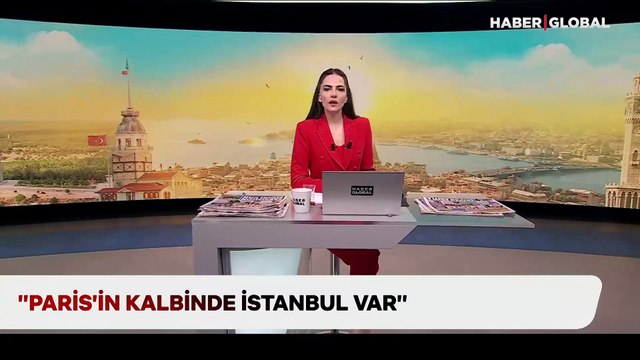 Fransa'nın ünlü caddesinde dikkat çeken afiş: Paris'in kalbinde İstanbul var