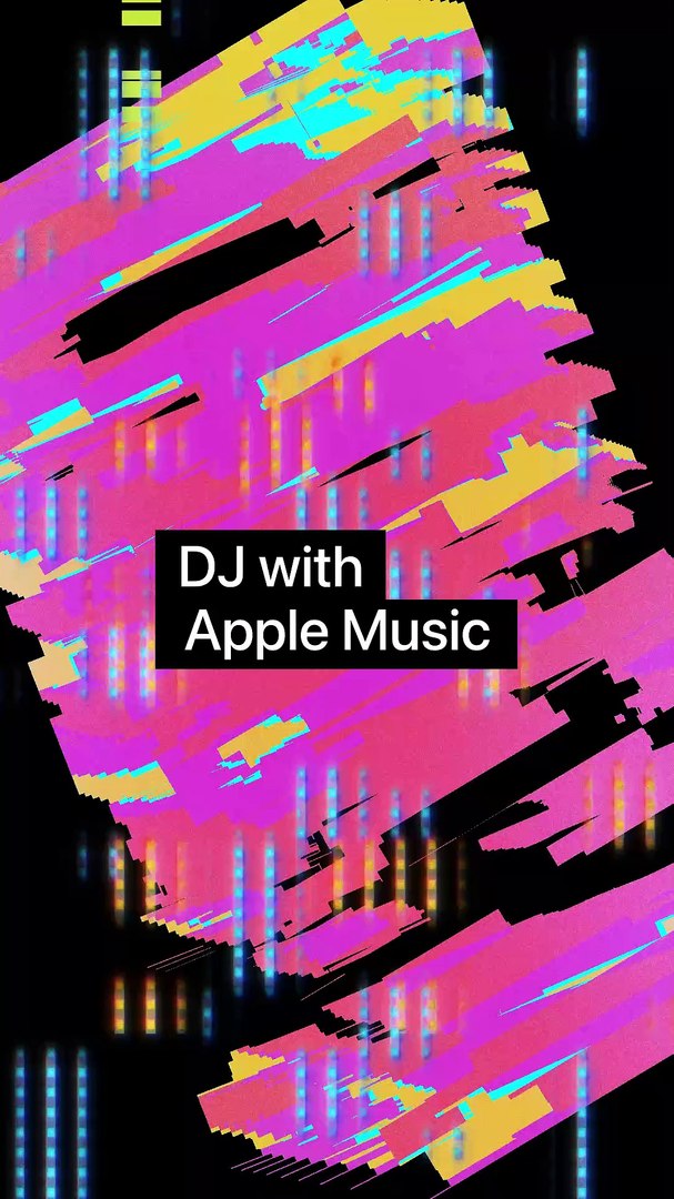 ⁣APPLE MUSIC Scratches Logo