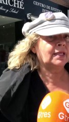 Terelu Campos evita las preguntas sobre Alejandra Rubio y Carlo Costanzia