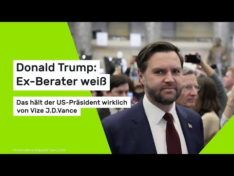 Donald Trump: Ex-Berater weiß: Das hält der US-Präsident wirklich von Vize J.D. Vance