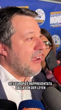 Salvini - Quella di Von der Leyen e Macron non è la nostra Europa (31.03.25)