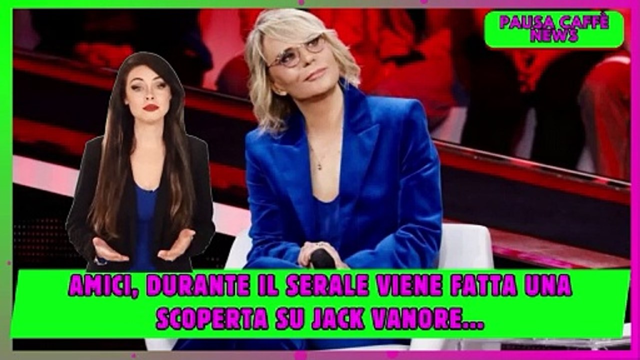 Amici, durante il serale viene fatta una scoperta su Jack Vanore...