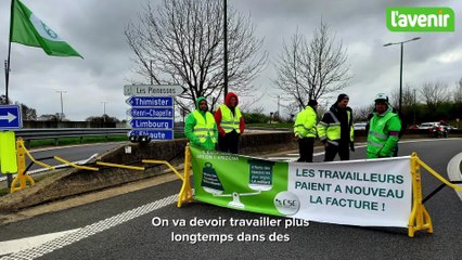 Grève du 31 mars 2025 en région verviétoise