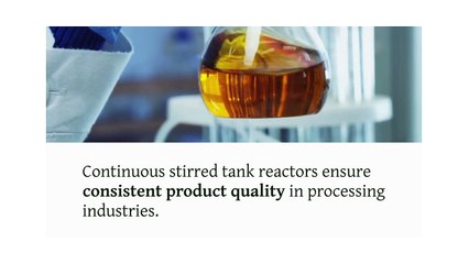 Top Applications of Continuous Stirred Tank Reactors (CSTR) in Industry 🔧