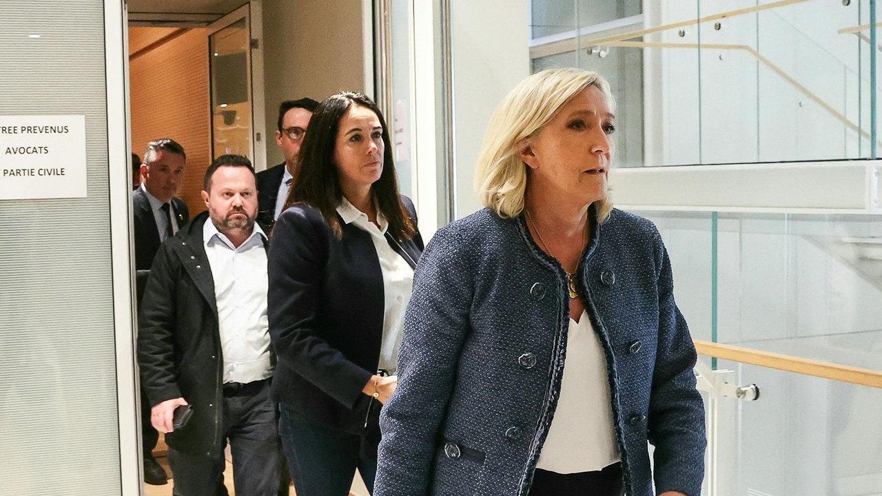 Französische Oppositionspolitikerin Le Pen zu Haftstrafe und Fußfessel verurteilt