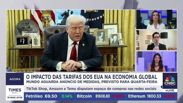Tarifas dos EUA: impacto na economia global e reação do Brasil; sócio da Equus Capital comenta
