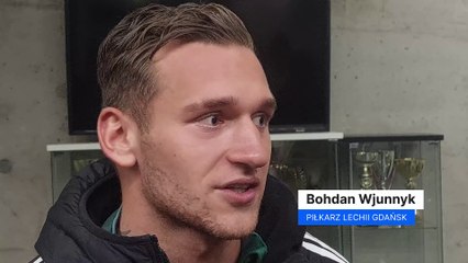 Bohdan Wjunnyk, piłkarz Lechii Gdańsk: Gdybyśmy przegrali z Jagiellonią, to byłby dla nas koniec. Daję całego siebie dla kibiców i miasta