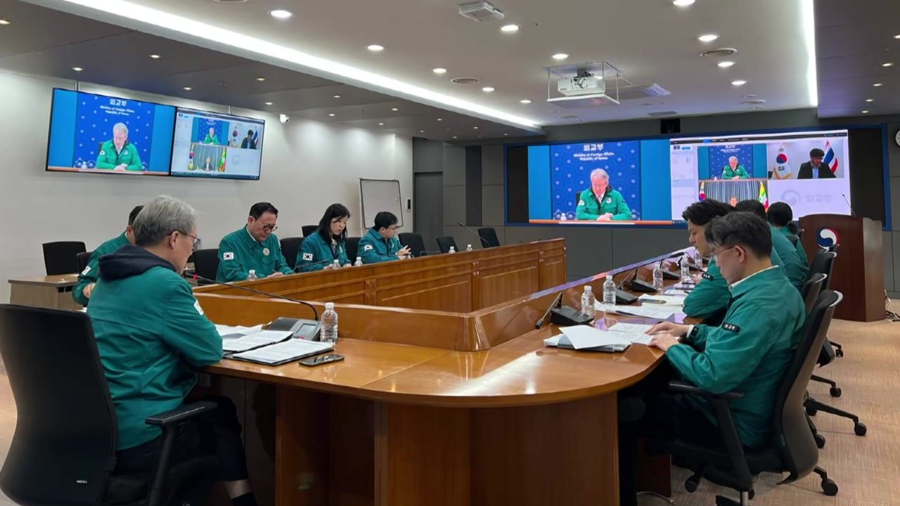 미얀마 강진 합동 상황점검회의...교민 안전 확보에 만전 / YTN