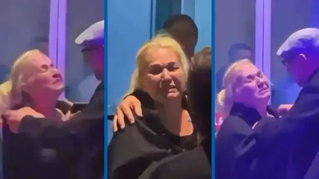 Volkan Konak'ın eşi Selma Konak hastane önünde fenalaştı