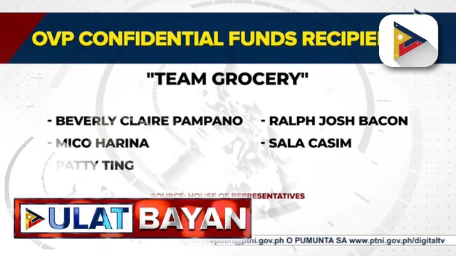 Rep. Ortega: 'Team grocery', nakatanggap din ng confidential funds ng OVP