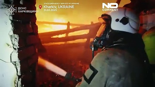 Novos ataques russos em Kharkiv causam feridos e danos generalizados