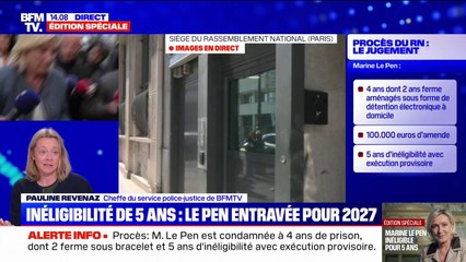 Marine Le Pen inéligible 5 ans: le scénario qui lui permettrait de se présenter à la présidentielle en 2027