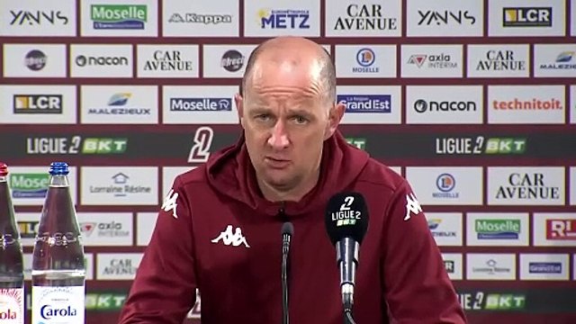 Metz - Troyes, la réaction de Stéphane Le Mignan