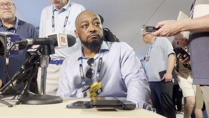 Mike Tomlin speaks on the dynamic inside the Steelers' WR room, with DK Metcalf and George Pickens