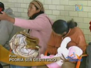 PODRÍA SER DESTITUIDO - PUNO