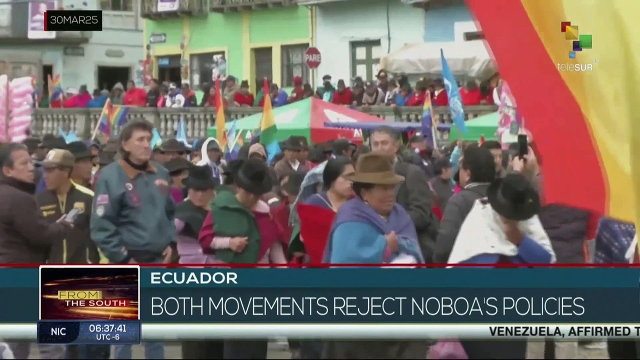 FTS 8:30 31-03: Venezuelan govt. reaffirms sovereignty in the face of U.S. sanctions