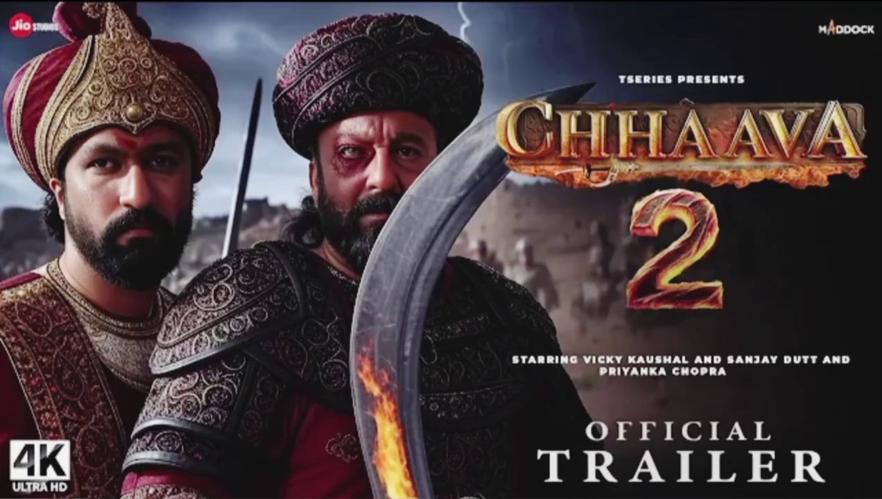 CHHAAVA 2 - King’s Revenge - Official Trailer (2025) | Vicky Kaushal, Sanjay Dutt | Release Date