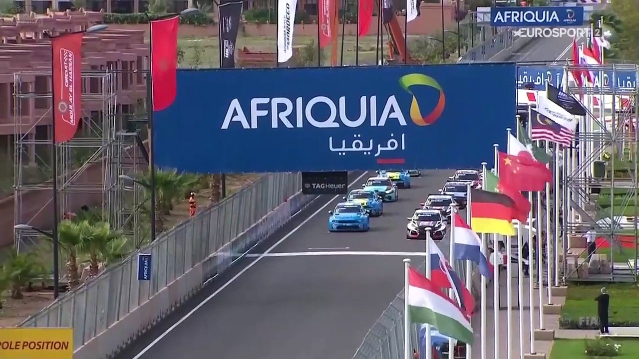 WTCR 2019_Manche 1_Circuit International Automobile Moulay El Hassan(Maroc)_Course 1 (en français - Eurosport 2 - France) [RaceFan96]