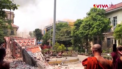 Perawat Pasang Badan Demi Bayi Selamat Saat Gempa