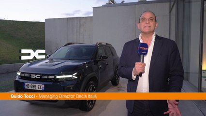 Dacia, Tocci "Con Bigster entriamo nel segmento C-Suv"