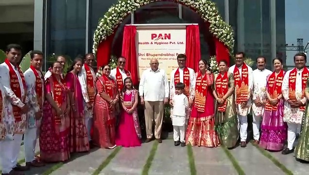 GUJARAT CM INAUGURATES PAN HEALTH PLANT & ATTENDS 108 KUNDI YAGNA AT BILIYADA, GONDAL IN RAJKOT